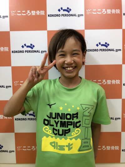 ニッシンスイミングスクールマコト所属　蓮川舞優選手